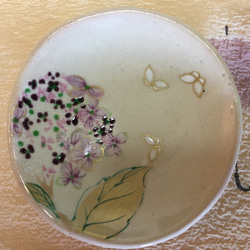 「紫陽花」豆皿5枚セット 2枚目の画像