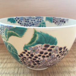 抹茶碗「紫陽花」 1枚目の画像
