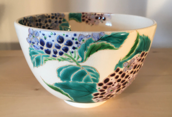 抹茶碗「紫陽花」 3枚目の画像