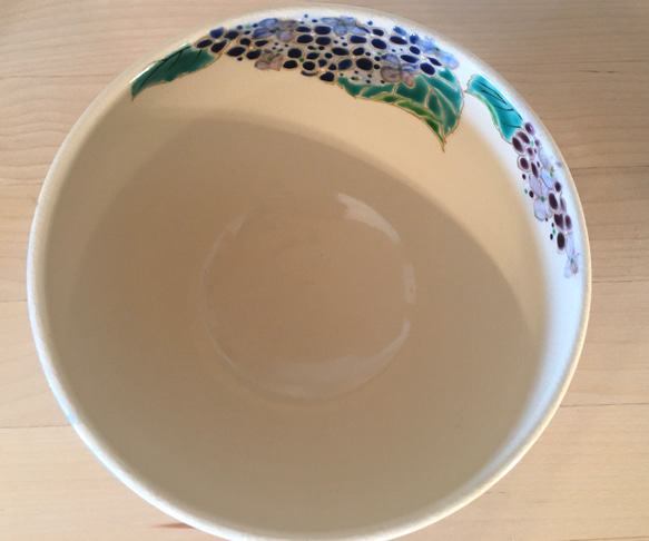 抹茶碗「紫陽花」 4枚目の画像