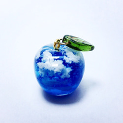 あこ★天空りんごmini青＋赤りんご＋紫りんご＋ガラス管水色りんご あこ様専用☆天空りんごmini青＋赤りんご＋紫りんご＋ガラス