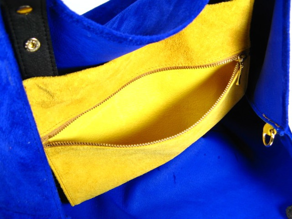 スエード　トートバッグ 