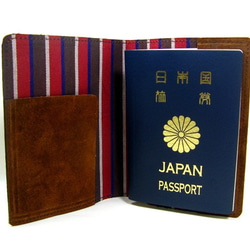 スエード　パスポートカバー 7枚目の画像