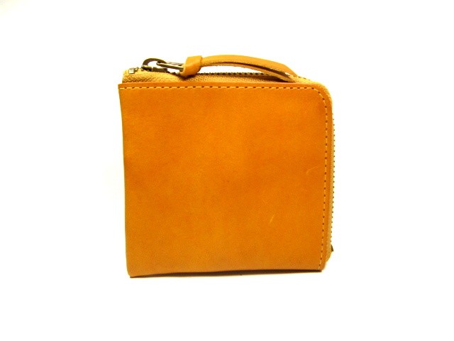 トスカーナ　Ｌ字ファスナー財布（札カード入り）