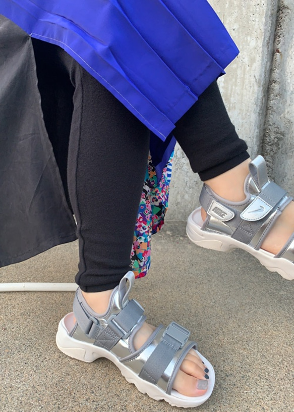 feather cotton®︎10分丈レギンス / ミディアムグレー 8枚目の画像