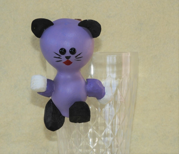 かわいい走る猫　マグカップのアクセント プレゼントに 3枚目の画像