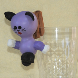 かわいい走る猫　マグカップのアクセント プレゼントに 4枚目の画像