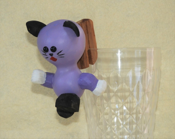 かわいい走る猫　マグカップのアクセント プレゼントに 4枚目の画像