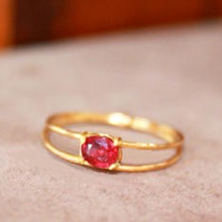 PREMIUM　Ruby -k18 ring- 1枚目の画像