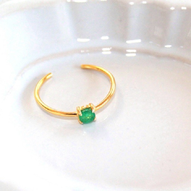 k10 SP - rare stone - 2way Ear Cuff ＆ Open Ring