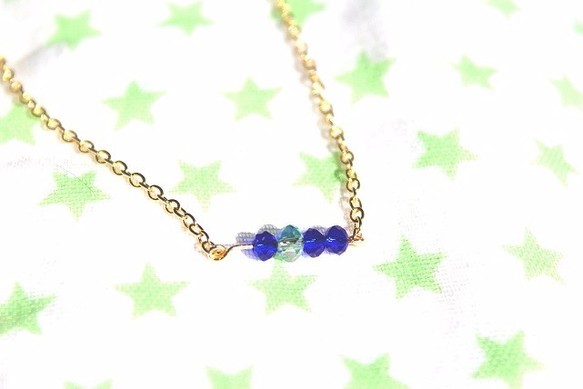 SALE   Rose＆aquamarine　/　Spring right  /  Blue stick    3set 6枚目の画像