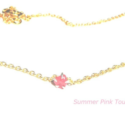 Pink Tourmaline necklace / Green Tourmaline necklace 5枚目の画像