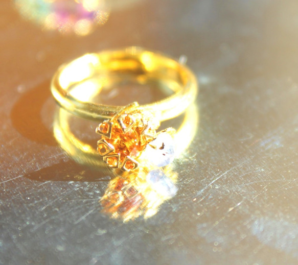 Citrine & Iolite  ring 1枚目の画像