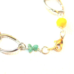 autumn  bracelet emerald +"sapphire"present 3枚目の画像