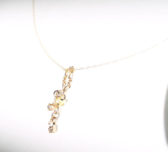 再販！悠久の時（令和）記念　-Green Diamond K18- Necklace okaidoku 3枚目の画像