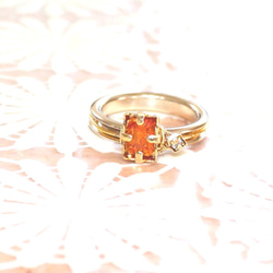 Sphalerite & Diamond Ring 4枚目の画像