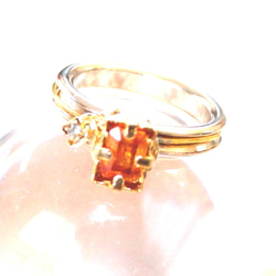 Sphalerite & Diamond Ring 5枚目の画像