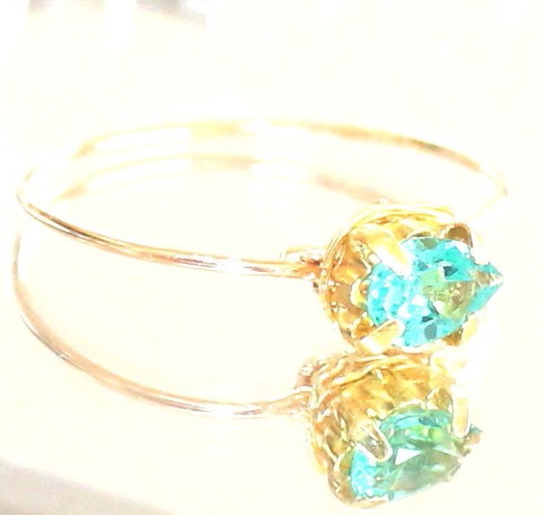 Blue Appetite -K10- Ring ＋ruby