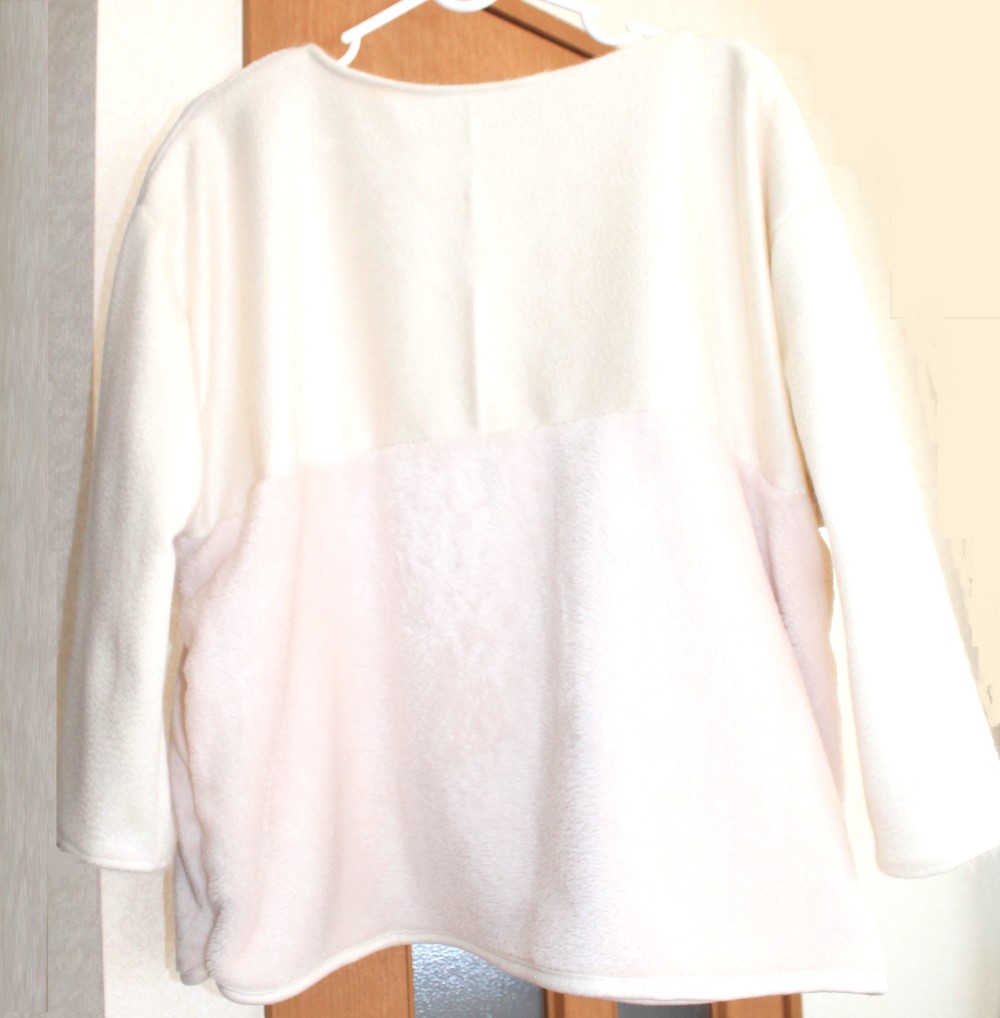 カシミア × ボア セーター+ruby