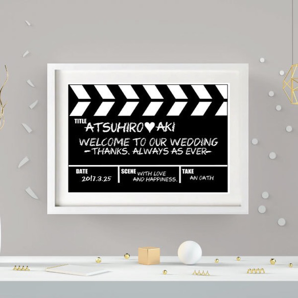 結婚式や入籍のお祝いに！モノトーンなブライダル・ウェディング