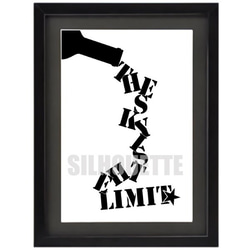 SILHOUETTE#THE SKY IS THE LIMIT(A4) 3枚目の画像