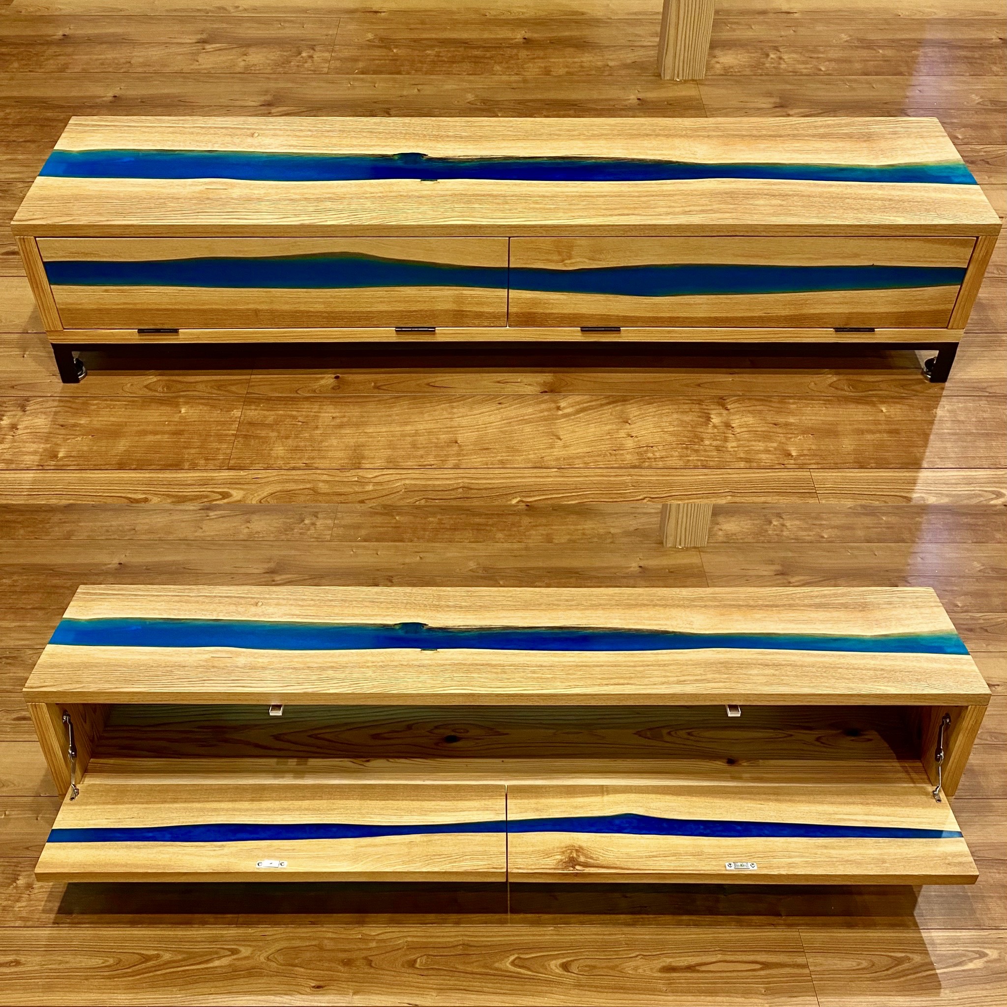 テレビボード　チェスト　サイドボード　ウッドレジン