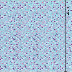 Shinzi Katohのオックス生地[Ballerina swan_ブルー] 4枚目の画像