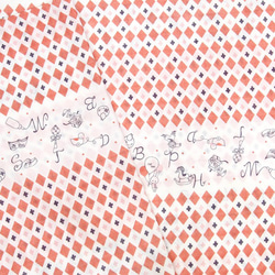 Shinzi Katoh　ダブルガーゼ生地[Toys_レッド] 1枚目の画像