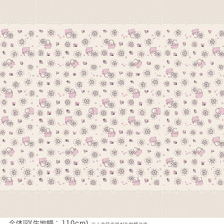 Shinzi Katoh　シャーティング生地[Bee_グレー] 2枚目の画像