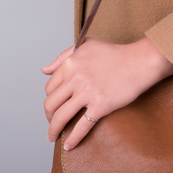 。The Metal Life。NO.003 交織。戒指/925銀 第2張的照片