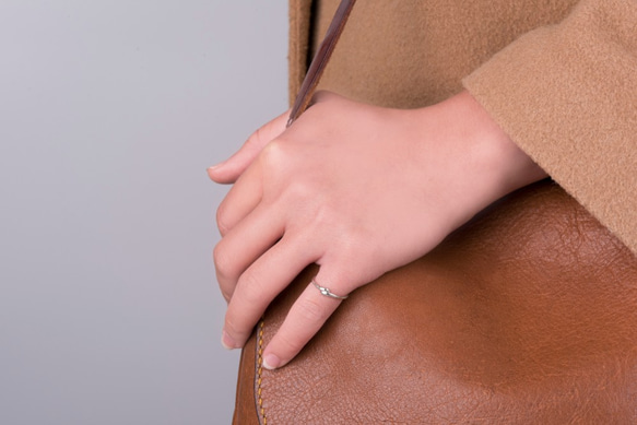 。The Metal Life。NO.003 交織。戒指/925銀 第2張的照片