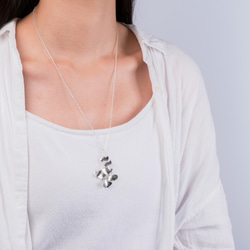 。植被之上。NO.05-7 群葉 銀杏葉 項鍊/別針/925銀 第2張的照片