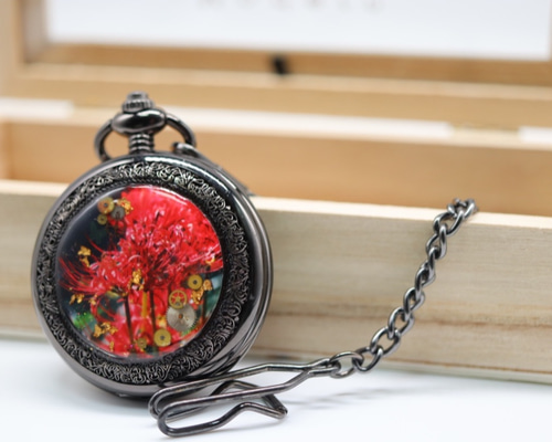彼岸花　懐中時計　アンティーク　レアヴィンテージ　1900年 0_f753010a4d818632b6e7779dc2bd