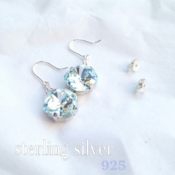 【SV925】　sterling silver  pierce 2枚目の画像