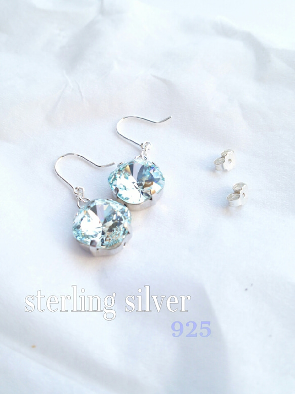 【SV925】　sterling silver  pierce 2枚目の画像