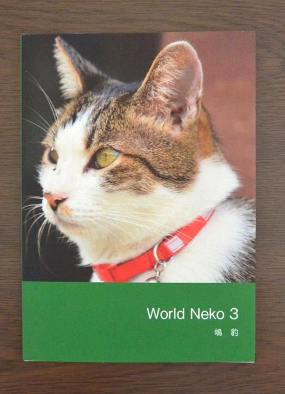 猫 写真集 文庫サイズ World Neko 3 1枚目の画像