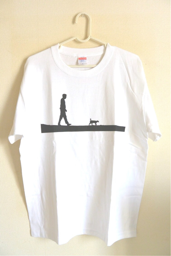 猫 Tシャツ オリジナル 白 1枚目の画像