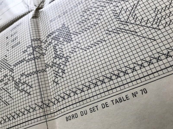 フランス 1982年4月 刺繍図案 4枚目の画像