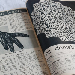 *1954年 手芸雑誌LINGERIE OUVRAGES CROCHET D‘ART 8枚目の画像