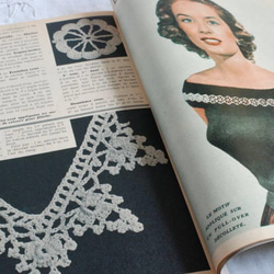 *1954年 手芸雑誌LINGERIE OUVRAGES CROCHET D‘ART 9枚目の画像