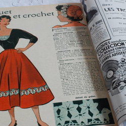 *1954年 手芸雑誌LINGERIE OUVRAGES CROCHET D‘ART 10枚目の画像