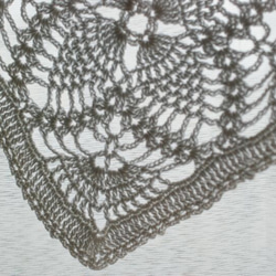 アンティーククロス クロッシェ カーテン クロス フランス アンティーク リネン カーテン クロシェ40 x 104 cm | Le