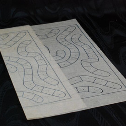 フランス 1900年代初 転写シート 刺繍図案 カットワーク 2枚目の画像