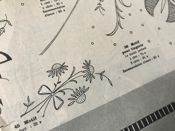 1948年11月発行　古い紙　刺繍新聞 7枚目の画像