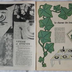 *1957年2月 フランス 手芸雑誌Mon Ouvrage. 2枚目の画像