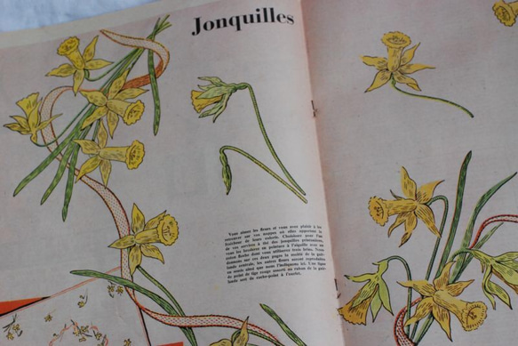 *1957年2月 フランス 手芸雑誌Mon Ouvrage. 7枚目の画像