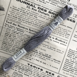 DMC刺繍糸 ＃2318(右から2番目) 黒～グレー系 2枚目の画像