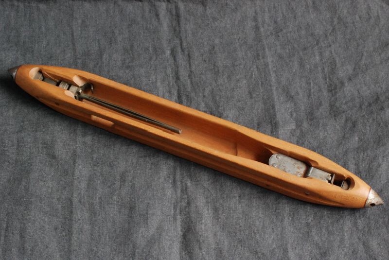 木製シャトル 古道具 アンティーク レトロ 古い織機部品 杼（ひ） 木製