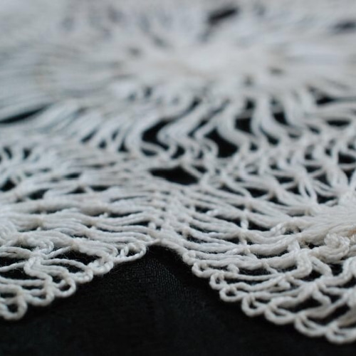 アンティーク テネリフレース 23cm X 42cm レース アンティーク