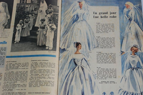 1958年9月 手芸雑誌 L’ECHO de la MODE. 6枚目の画像